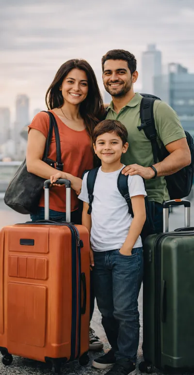 New immigrants settling into daily life